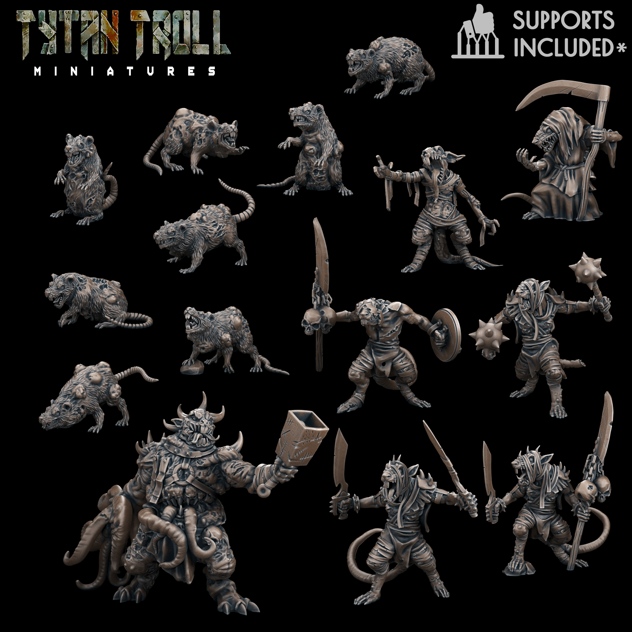 Plagued Rat Bundle [Pre-Supported]